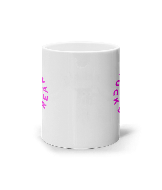 11oz Mug Pink Round Team MSR Logo #3