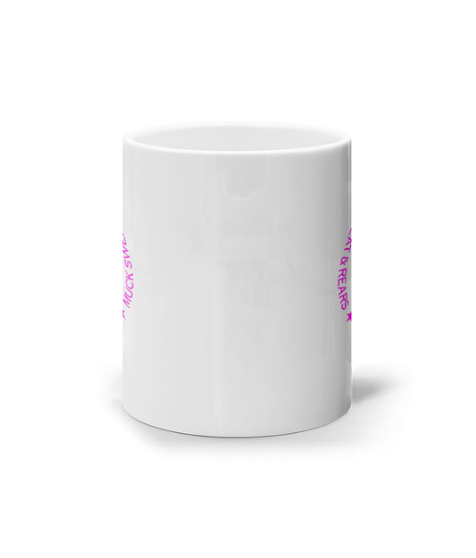 11oz Mug Pink Round Team MSR Logo #4