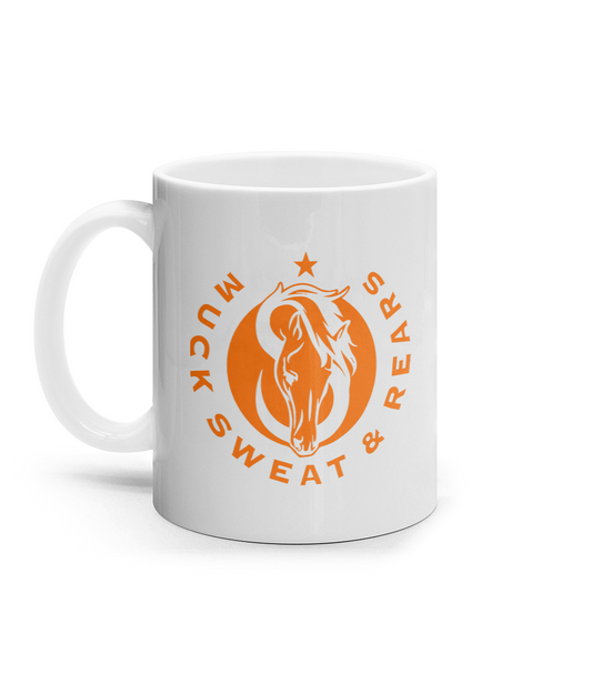 11oz Mug Orange Round Team MSR Logo #3