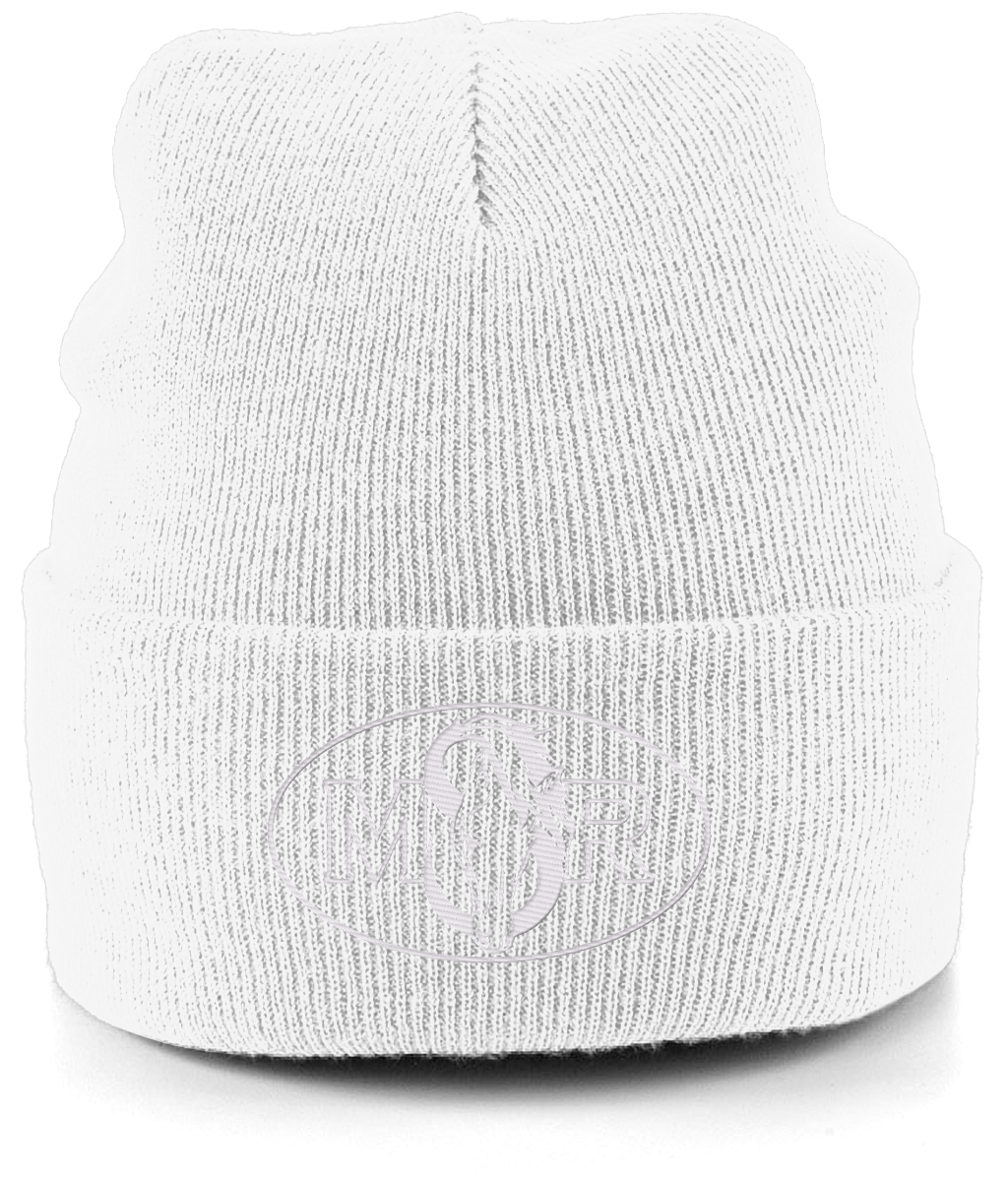 White Oval Logo Team MSR Beanie