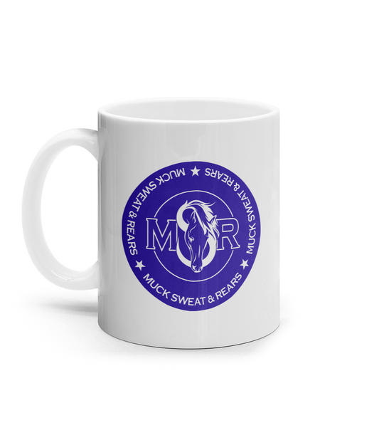 11oz Mug Blue Round Team MSR Logo #1