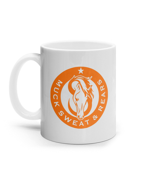 11oz Mug Orange Round Team MSR Logo #2