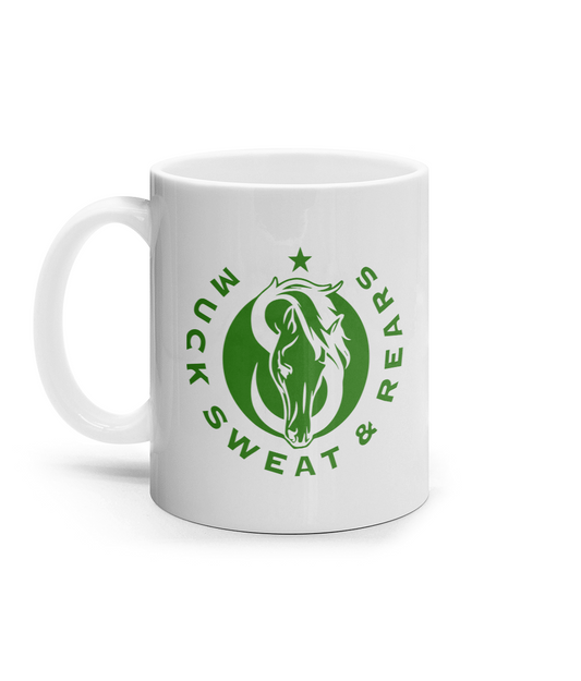 11oz Mug Green Round Team MSR Logo #3