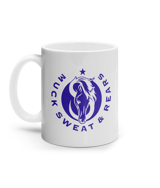 11oz Mug Blue Round Team MSR Logo #3