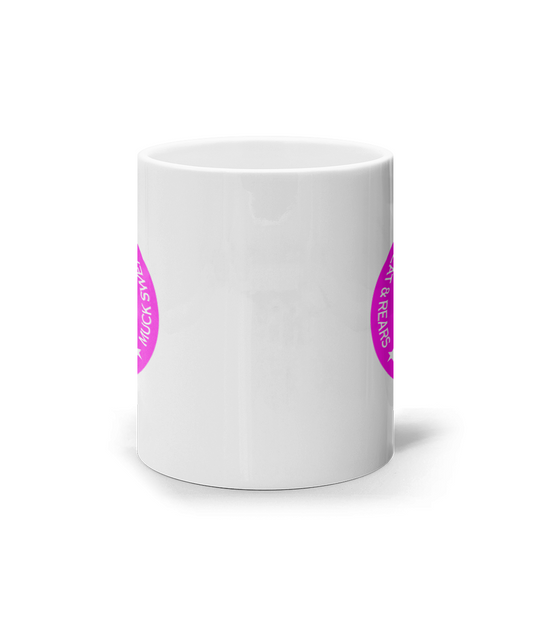 11oz Mug Pink Round Team MSR Logo #1