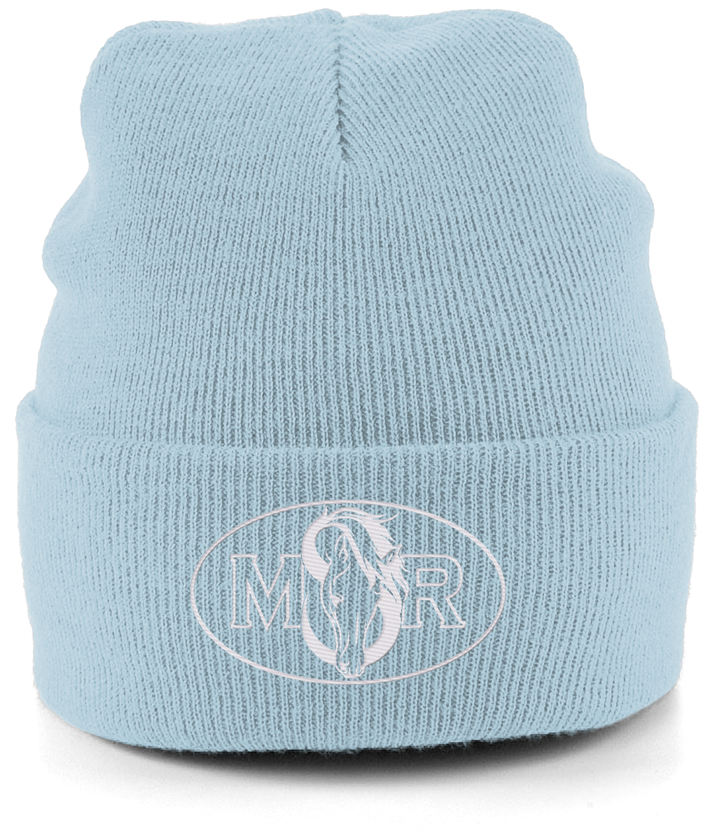 White Oval Logo Team MSR Beanie