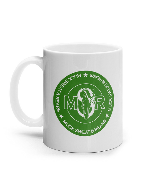 11oz Mug Green Round Team MSR Logo #1