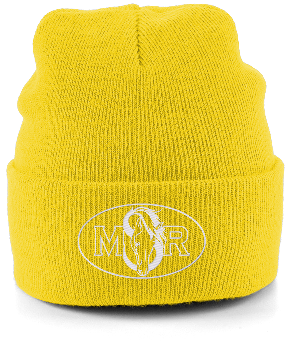 White Oval Logo Team MSR Beanie