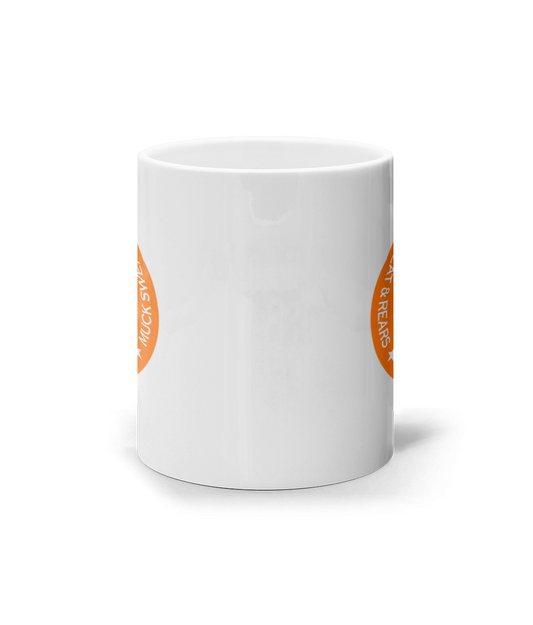 11oz Mug Orange Round Team MSR Logo #1