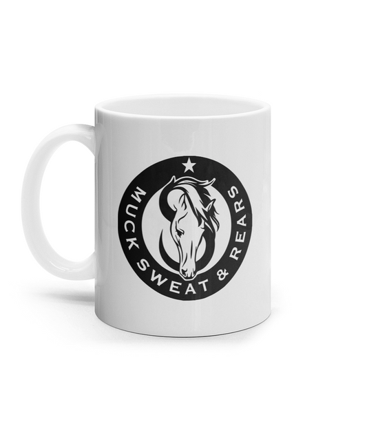 11oz Mug Black Round Team MSR Logo #2