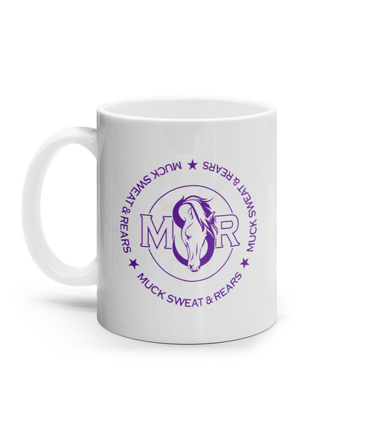 11oz Mug Purple Round Team MSR Logo #4