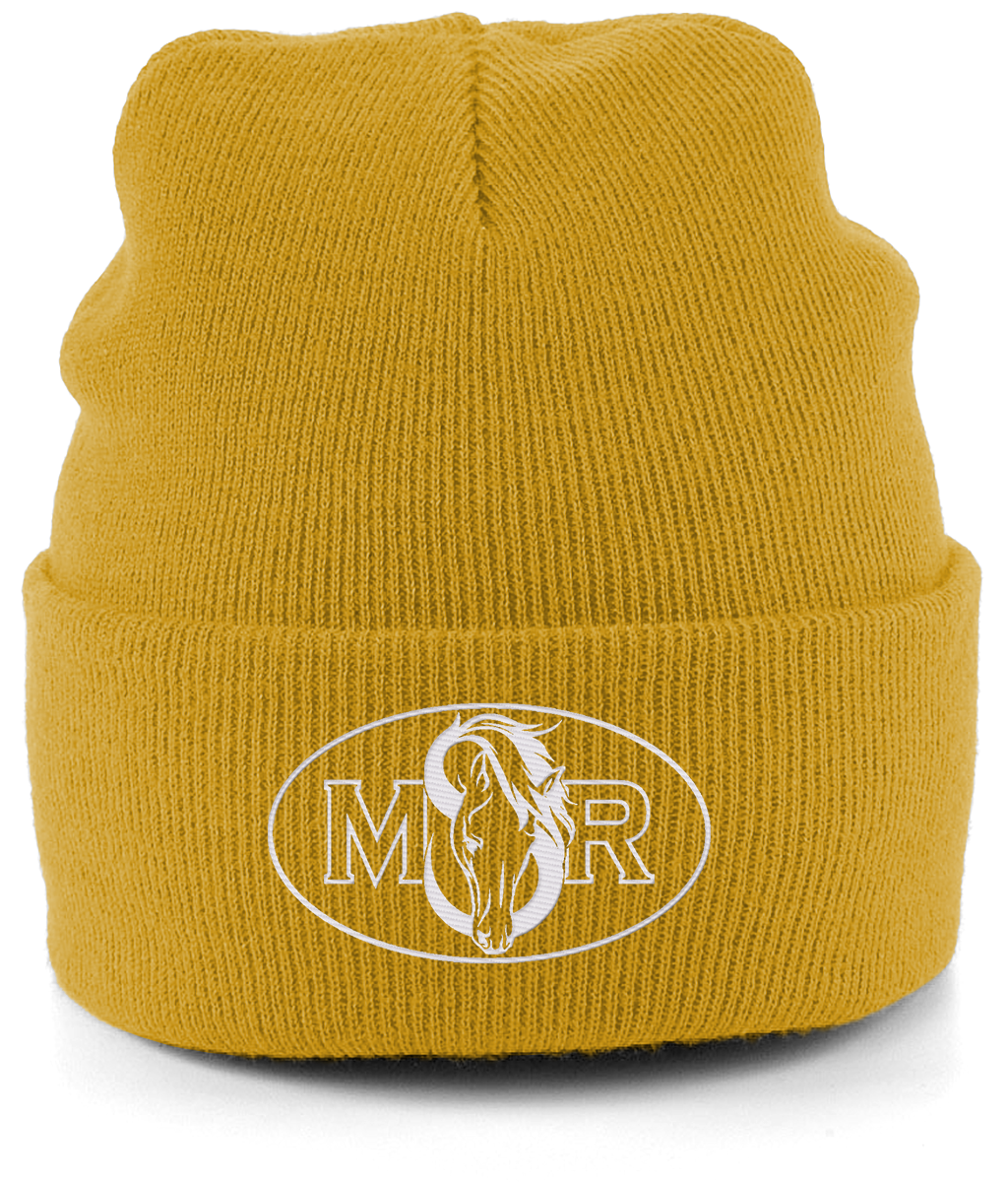 White Oval Logo Team MSR Beanie