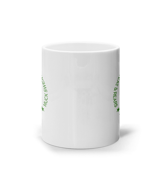 11oz Mug Green Round Team MSR Logo #4