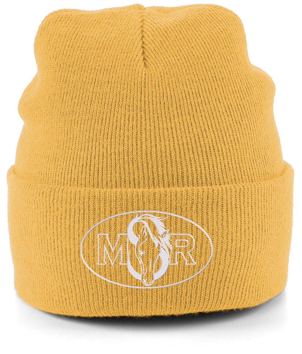 White Oval Logo Team MSR Beanie