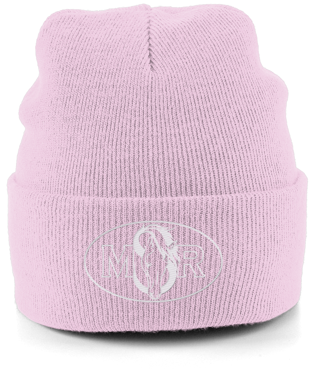 White Oval Logo Team MSR Beanie